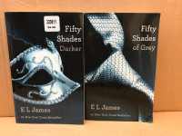 Soft Cover Books - Fifty Shades of Grey and Fifty Shades Darker