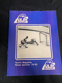1979-1980 New Brunswick Hawks Game Day Program