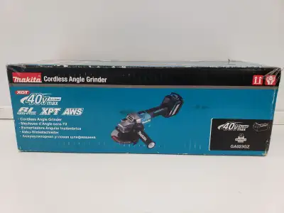 Makita GA023G7 Cordless Angle Grinder — tested and working. Good used condition. Comes as shown. Pic...