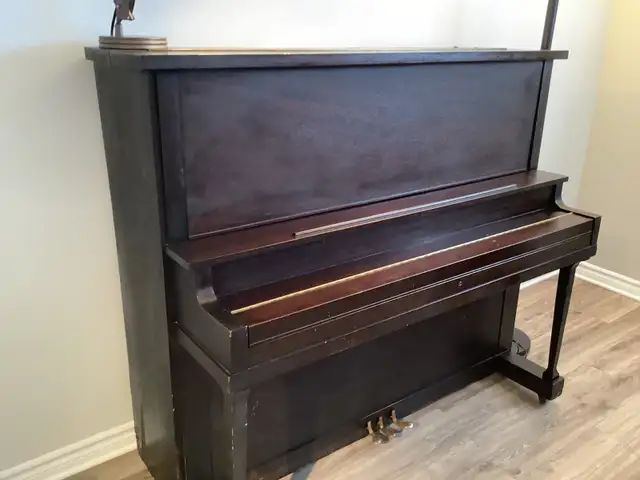 Piano antique de marque Weber et cie in Pianos & Keyboards in Laval / North Shore - Image 3