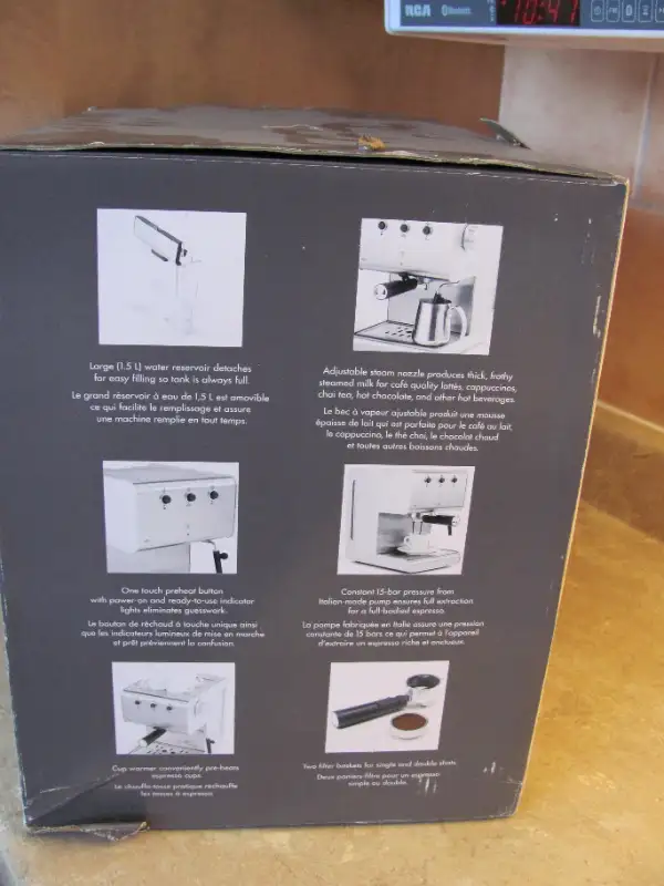 NEW PRICE *** ESPRESSO MACHINE - MACHINE EXPRESSO in Coffee Makers in Gatineau - Image 6