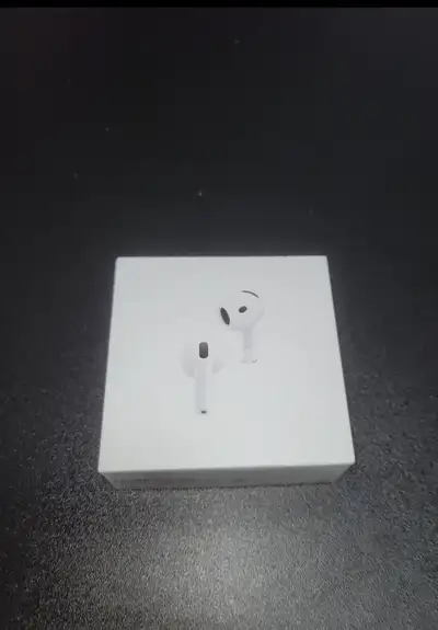 Brand new sealed Airpods 4 with active noise cancellation, View more