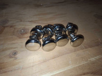 Brand new cabinet knobs - silver