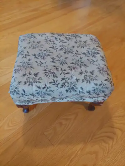 Antique foot stool, View more
