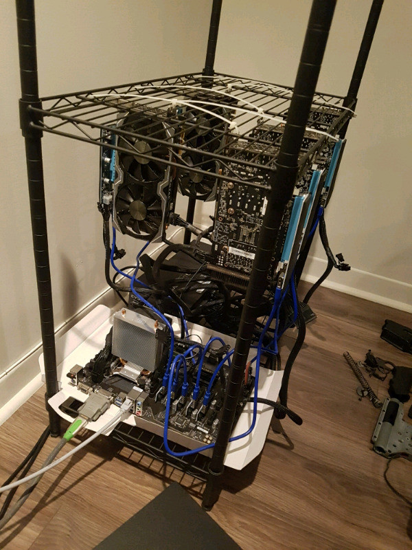 Ethereum mining rig NO GPU dans Ordinateurs de bureau  à Ville de Montréal