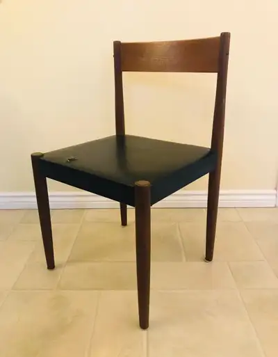 1960’s MCM Danish Modern Teak Dining Chair by Poul Volther, View more