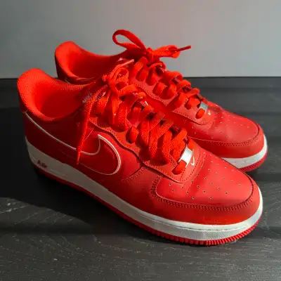 men’s Nike picante orange sneakers size 11.5, View more