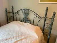 Wrought-iron bed frame