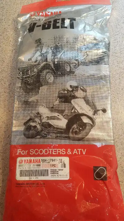 Yfm400 yfm450 belt new dealer price 150 have 3 available