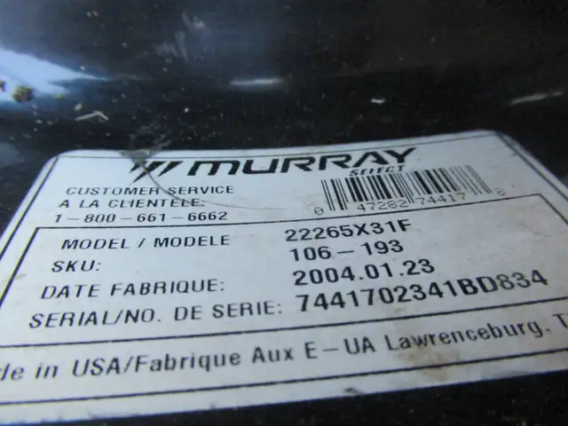 22 inch Murry lawn mower in Lawnmowers & Leaf Blowers in City of Toronto - Image 4