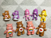 Care Bears- 9 Figures Movable Posable & Cake Toppers $5