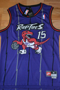 '''NEW w tags. VINCE CARTER All Embroidered Jersey'''