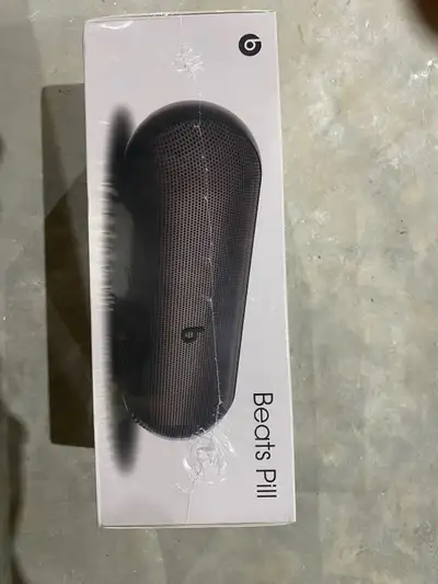 New Sealed Beats Pill Wireless Speaker Bluetooth, Mic + accesory, View more