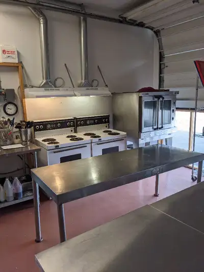 We are offering a commercial licensed healthy kitchen / bakery in one or more kitchen zones for rent...