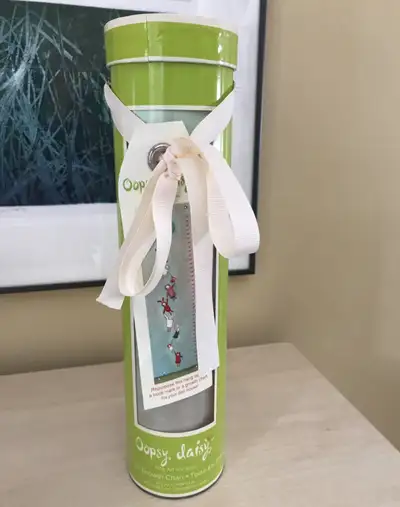 New in Open Box Oopsy Daisy Growth Chart Fine Art for Kids, View more