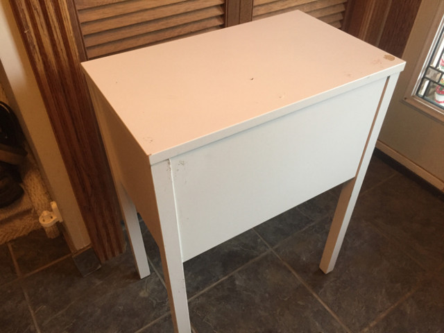 I deliver! Ikea Nordli Slide Table/Nighstand in Arts & Collectibles in St. Albert