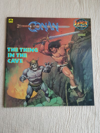 Vintage 1986 Conan The Thing In The Cave Golden Book