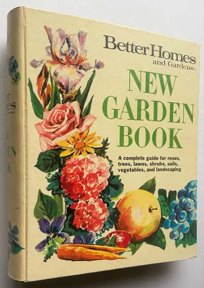 Vintage Better Homes & Gardens - NEW GARDEN BOOK 1968, View more