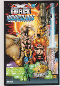 Marvel & Image Comics - X-Force & Youngblood - one shot comic.