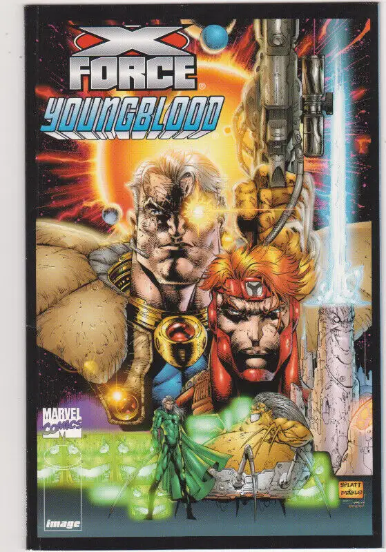 Marvel & Image Comics - X-Force & Youngblood - one shot comic.