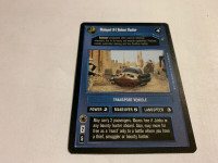 Star Wars CCG BB A New Hope Limited Mobquet A-1 Deluxe Floater