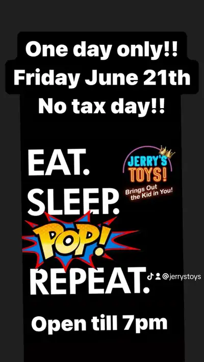 No tax day on all funko pops!! , View more