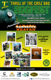 "Thrill of the Grill" BBQ EGGFEST Events