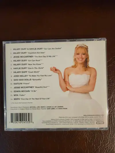 Hilary Duff Cinderella Story CD Soundtrack, View more