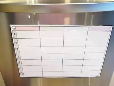 I am selling a Dry Erase Magnetic Flexible Message Board that has the month that you can edit and ke...