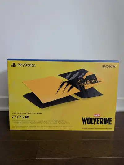 PS5 Pro Console Cover - Marvel's Wolverine Limited Edition, View more