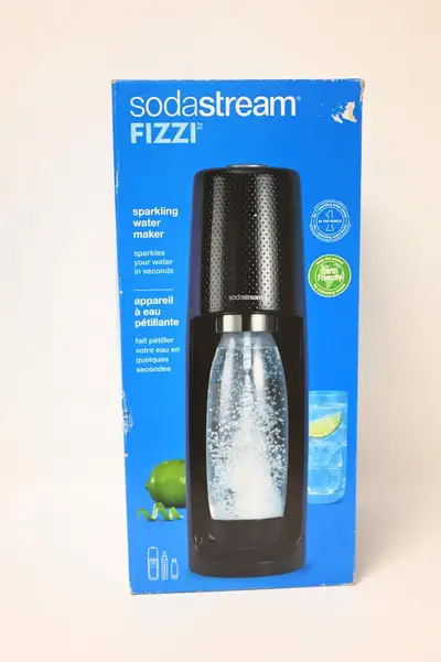 SodaStream FIZZI Sparkling Water Maker 60L CO2 cylinder New, View more