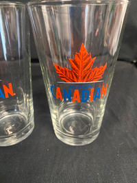 New Molson Canadian Beer Glasses