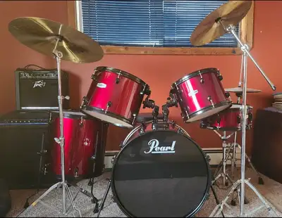 Pearl Drum Kit, View more