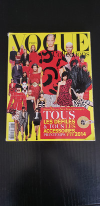 Revue Vogue Collections Paris  2014     5$
