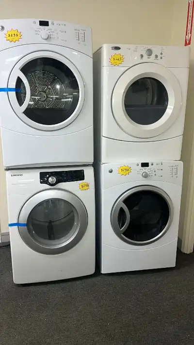 27”Front Load Electric Dryers- Works Perfect30 Days Warranty, View more