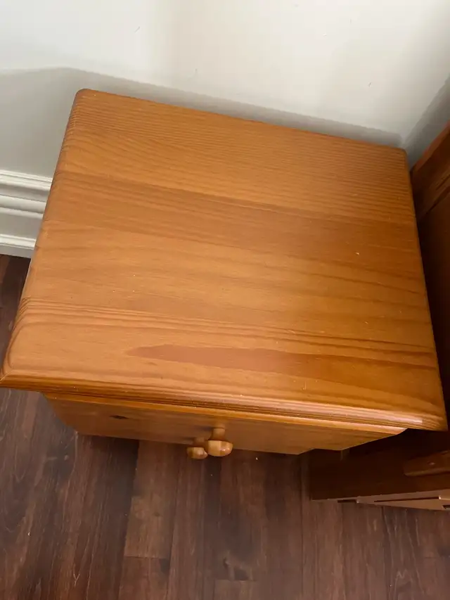 Solid wood bedside table in Other Tables in City of Toronto - Image 3