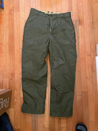 Size 32 - winter insulated pants vintage 