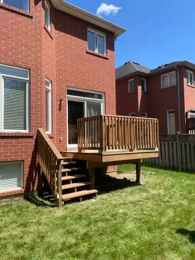 Fence and deck service available for your spring and summer projects, I do everything from digging t...