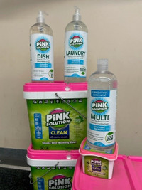 Pink Solution Environmentally Friendly Cleaning Products