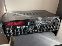 Mixing Amplifier Technical Pro MM2000 with 4 pro microphones