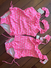 Girls Bathing Suits sz 10 and 12 BNWT