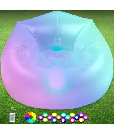 LED Light Up Inflatable Chairs, View more