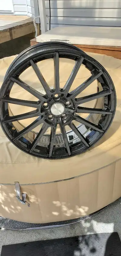 NEW.was used for the spare instead of a doughnut..