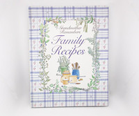 Vtg Grandmother Remembers™ Family Recipes Journal