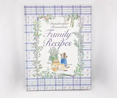 Vintage Grandmother Remembers™ Family Recipes Journal Keepsake Book Gift Written by Judith Levy. Mea...