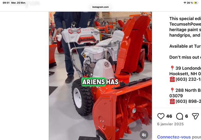 ARIENS PLATINIUM NEUVE. SHO 13HP SUPER FORTE FAUT VOIR in Other in Laurentides - Image 5