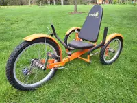 Mobo Triton Adult Recumbent Trike. Adaptive bike, Like new.
