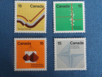 Timbres neufs du Canada, Sciences de la terre,            à4,50$