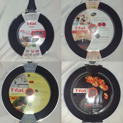 [Skillet] $10 Brand New T Fal Non Stick Pans 20cm 30cm 34cm, View more