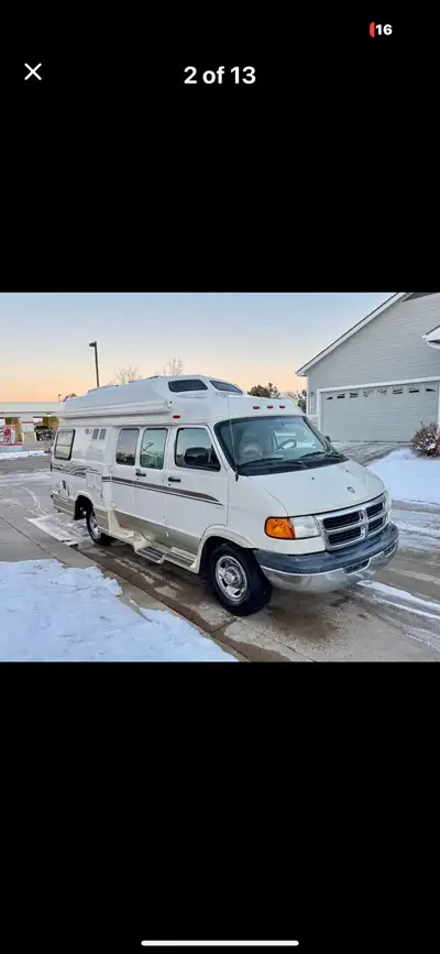 RARE UNIT LIMITED!!!! 2001 pleasure-way wide body class b on a Dodge 3500 chassis in excellent condi...